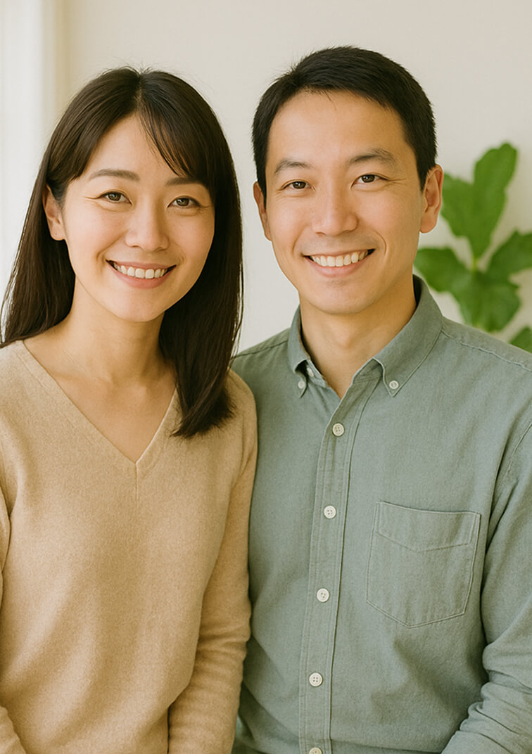 30代と40代のご夫婦